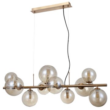 Italux CANELLO PND-406007-10-HBR Lampă cu pendul 10x5W/G9 IP20