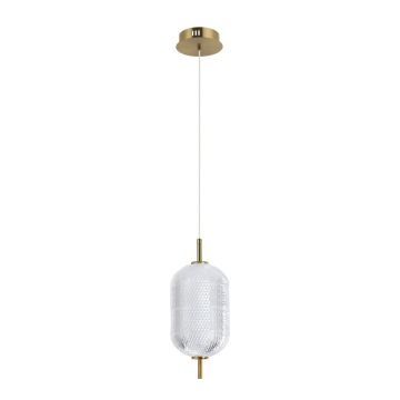 Italux Corado PND-81438-1B-GD Lampă cu pendul 1x10W/LED 3000K 1050lm IP20