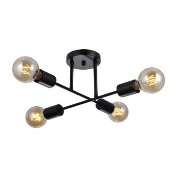 Italux FORMIO PND-4052-4-BL Lampă de tavan 4x40W/E27 IP20