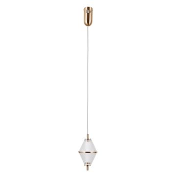 Italux Fuente PND-34395-1-HBR Lampă cu pendul 1x5W/LED 3000K 422lm IP20