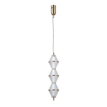 Italux Fuente PND-34395-3V-HBR Lampă cu pendul 3x15W/LED 3000K 1108lm IP20