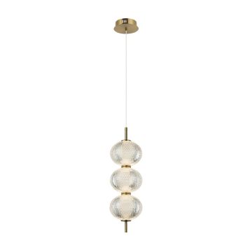 Italux Lazie PND-29038-3-GD Lampă cu pendul 3x13W/LED 3000K 1300lm IP20