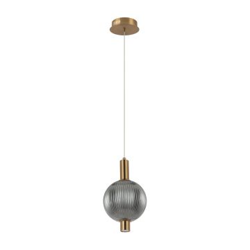 Italux Lenti PND-83631-1-BRO-SG Lampă cu pendul 1x7W/LED 3000K 310lm IP20