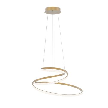 Italux Lorila PND-2168-M-GD Lampă cu pendul 1x60W/LED 3000K|4000K|6000K 3300lm IP20