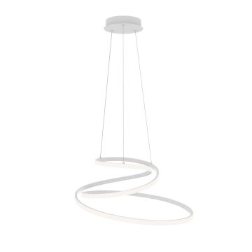 Italux Lorila PND-2168-M-WH Lampă cu pendul 1x60W/LED 3000K|4000K|6000K 3300lm IP20