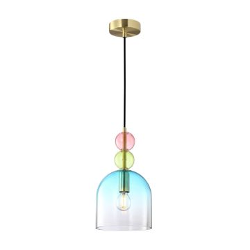 Italux Manso PND-37462A-MC-GD Lampă cu pendul 1x40W/E14 IP20
