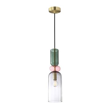 Italux Manso PND-37462D-MC-GD Lampă cu pendul 1x40W/E14 IP20