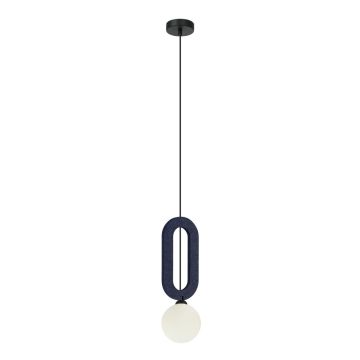Italux Masso PND-59839-1-BLU Lampă cu pendul 1x25W/G9 IP20