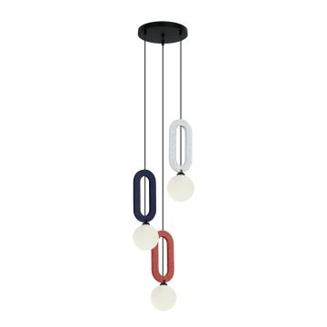 Italux Masso PND-59839-3-MLTI Lampă cu pendul 3x25W/G9 IP20