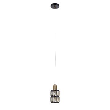 Italux Menfi PND-44236-1-BK-GD Lampă cu pendul 1x40W/E27 IP20