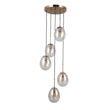 Italux Meolo PND-40825-5-GD Lampă cu pendul 5x40W/E14 IP20