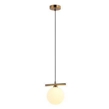 Italux MERSETA PND-463321M-BRO+W Lampă cu pendul 1x25W/G9 IP20
