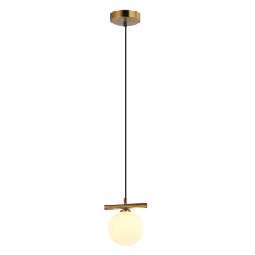 Italux MERSETA PND-463321S-BRO+W Lampă cu pendul 1x25W/G9 IP20