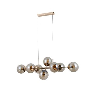 Italux Molite PND-1098-8-GD Lampă cu pendul 8x5W/E14 IP20