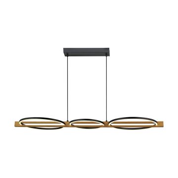 Italux Natano PND-55362-40W-WO Lampă cu pendul 3x38W/LED 3000K 1600lm IP20