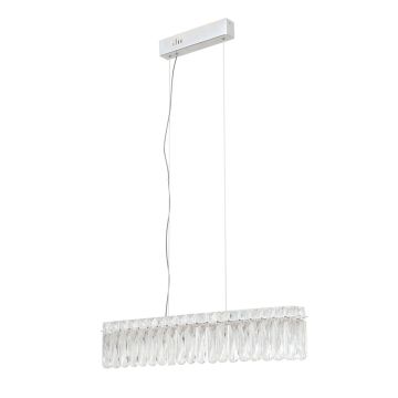 Italux Nosta PND-34364-1-CH-CL Lampă cu pendul 1x16W/LED 3000K 1507lm IP20