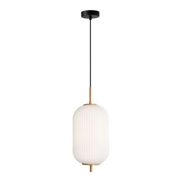 Italux Olmeto PND-28798-1-GD-WH Lampă cu pendul 1x40W/E27 IP20