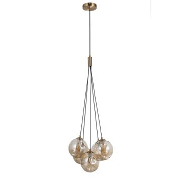 Italux PERLOS PND-54456-5-HB-AMB Lampă cu pendul 5x5W/G9 IP20