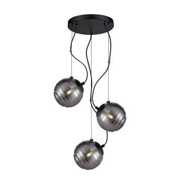 Italux Perona PND-92389-3A-BK Lampă cu pendul 3x40W/G9 IP20
