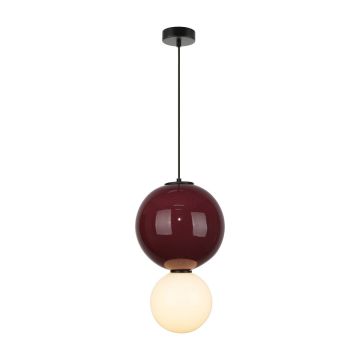 Italux Pieve PND-95221-1L-PRP Lampă cu pendul 1x7W/LED 3000K 867lm IP20