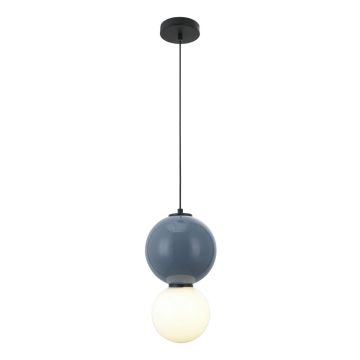Italux Pieve PND-95221-1M-BLU Lampă cu pendul 1x6W/LED 3000K 801lm IP20