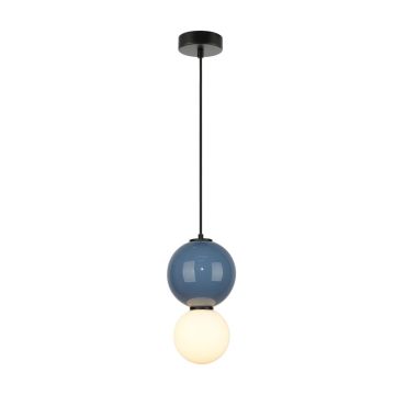 Italux Pieve PND-95221-1S-BLU Lampă cu pendul 1x5W/LED 3000K 468lm IP20