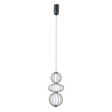 Italux Rabel PND-344221-3V-BK Lampă cu pendul 3x10W/LED 3000K 713lm IP20
