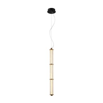 Italux Sanpo PND-26384-3V-GD-CL Lampă cu pendul 1x9W/LED 3000K 780lm IP20