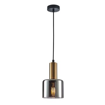 Italux SANTIA PND-65342-1-BRO+SG Lampă cu pendul 1x40W/E27 IP20