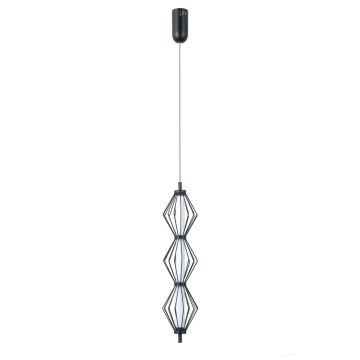 Italux Sevil PND-34403-3V-BK Lampă cu pendul 3x15W/LED 3000K 1068lm IP20