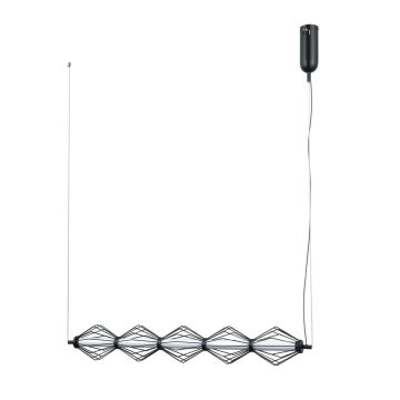 Italux Sevil PND-34403-5-BK Lampă cu pendul 5x25W/LED 3000K 1288lm IP20