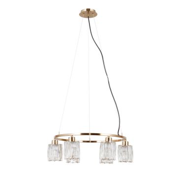 Italux Simona PND-40814-6-HBR Lampă cu pendul 6x40W/E14 IP20