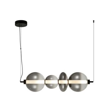 Italux Sonte PND-24352-36W-BK-SG Lampă cu pendul 1x36W/LED 3000K 4425lm IP20