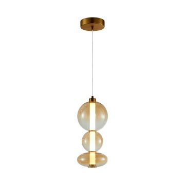 Italux Sonte PND-24352V-24W-AB-AMB Lampă cu pendul 1x24W/LED 3000K 2686lm IP20