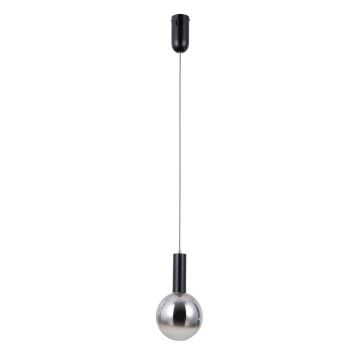 Italux Strela PND-34378-1S-BK Lampă cu pendul 1x5W/LED 3000K 459lm IP20