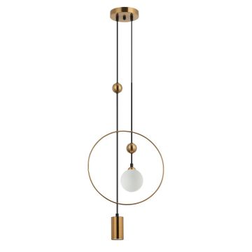 Italux TROSTI PND-428892-BRO Lampă cu pendul 1xGU10 35W|1xG9 25W IP20