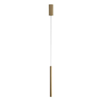 Italux Valdes PND-22302-1-GD Lampă cu pendul 1x5W/LED 3000K|4000K|6000K 180lm IP20