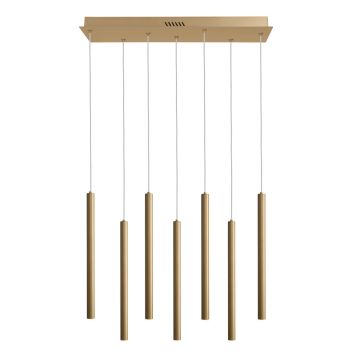 Italux Valdes PND-22302-7-GD Lampă cu pendul 7x35W/LED 3000K|4000K|6000K 1300lm IP20
