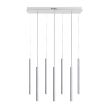 Italux Valdes PND-22302-7-WH Lampă cu pendul 7x35W/LED 3000K|4000K|6000K 1300lm IP20