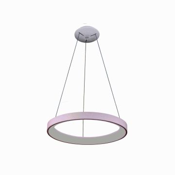 Italux Vico PND-53675-048RPC-WH-3KS4K Lampă cu pendul 1x38W/LED 3000K|4000K 3200lm IP20