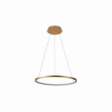 Italux Vinola PND-56135B-040RPC-GD-3KS4K Lampă cu pendul 1x24W/LED 3000K|4000K 1920lm IP20