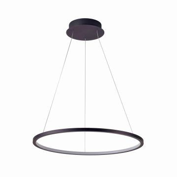 Italux Vinola PND-56135B-060RPC-BK-3KS4K-TRDIMM Lampă cu pendul 1x38W/LED 3000K|4000K 3040lm IP20
