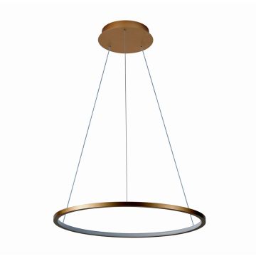 Italux Vinola PND-56135B-080RPC-GD-3KS4K-TRDIMM Lampă cu pendul 1x48W/LED 3000K|4000K 3840lm IP20