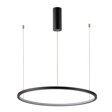 Italux Vinola PND-56135B-100RPP-BK-3KS4K-TRDIMM Lampă cu pendul 1x58W/LED 3000K|4000K 4640lm IP20