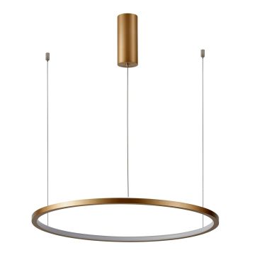 Italux Vinola PND-56135B-100RPP-GD-3KS4K-TRDIMM Lampă cu pendul 1x58W/LED 3000K|4000K 4640lm IP20
