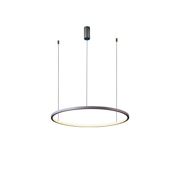 Italux Vinola PND-56135B-100RPP-WH-3KS4K-TRDIMM Lampă cu pendul 1x58W/LED 3000K|4000K 4640lm IP20