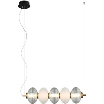 Italux Testa PND-84938-4-BK Lampă cu pendul 1x19W/LED 3000K 1200lm IP20