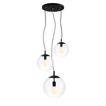 Kaspa ALUR 2 10734302 Lampă cu pendul 3x25W/E27 IP20
