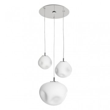 Kaspa CLOE 3 11068303 Lampă cu pendul 3x25W/E27 IP20
