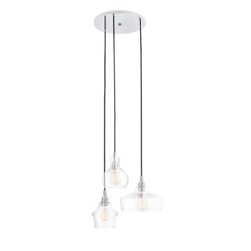 Kaspa LONGIS 10525309 Lampă cu pendul 3x25W/E27 IP20